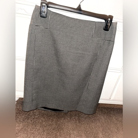 ann taylor houndstooth skirt - Picture 1 of 3